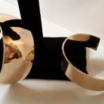 Bronze Cuff Bracelet - Formed and Polished by James Perkins Metal Sculpture Studios Cincinnati Ohio 513.497.2200