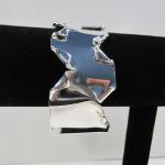 Silver Cuff Bracelet "Ripped"
by James Perkins Metal Sculpture Studios 513.497.2200