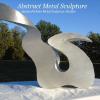 (Abstract Metal Sculpture), (Sculpture Garden) and (outdoor metal Sculptures)